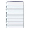TOPS Color Notebook Blue Cover 8 1/2 x 5 1/2 White 100 Sheets 73506 - 3 of 4