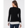 Jones New York Sparkle Accent Twofer Layered Look Top - 3 of 3