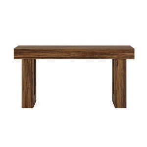 Lirago, Rustic Wooden Sofa Table & Entryway Table, Made of Engineered Wood, 13.77"D x 63"W x 33.46"H, Rustic Brown - 1 of 4