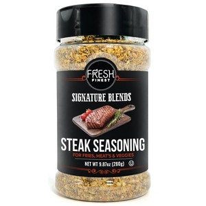 Fresh Finest Steak Seasoning – All-Natural, Kosher – 9.87oz - 1 of 4