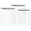 vidaXL Coffee Tables 3 pcs White - 2 of 4