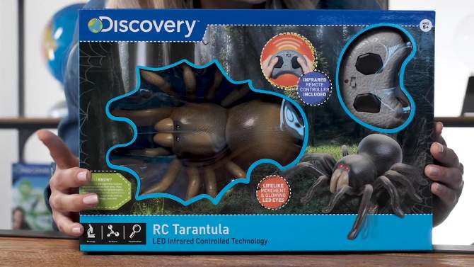 Discovery Kids LED Infrared Controlled (RC) Tarantula Spider, 2 of 12, play video