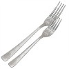 Gibson Home Bishop Hill 20 Piece Stainless Steel Floral Flatware Set in Matte Silver - 4 of 4