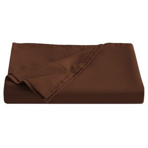Brushed Microfiber Flat Sheet Only, Super Soft Hotel Quality Top Sheet - NTBAY - 1 of 4
