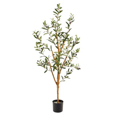 Nearly Natural 3.5-ft Olive Artificial Tree