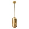 Livex Lighting Greenwich 1 - Light Pendant in  Natural Brass - 4 of 4
