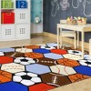 Homefires Allstars Indoor Rug – Sporty, Fun, Soft & Durable, Easy-to-Clean Accent Rug for Kids, Bedrooms, Playrooms & Indoor Spaces - 3 of 3