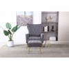 Modern Accent Chair with Ottoman, Comfy Armchair for Living Room, Bedroom, Apartment, Office - 3 of 4
