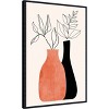 Amanti Art Madame a Monsieur by Eins Kubistika Canvas Wall Art Print Framed - 2 of 4