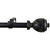 Urbanest 1-inch Diameter Grecian Urn Adjustable Single Drapery Curtain Rod - 2 of 4
