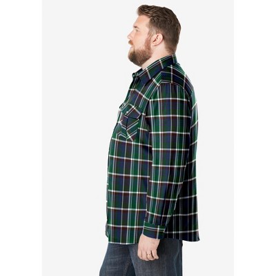 KingSize Signature Plaid Flannel Shirt