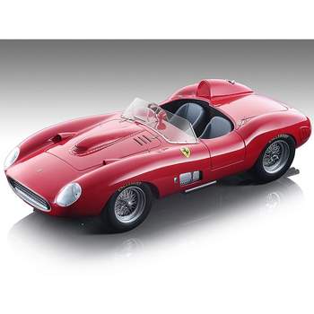 1957 Ferrari 335S Red "Press Version" "Mythos Series" Limited Edition to 145 pieces Worldwide 1/18 Model Car by Tecnomodel