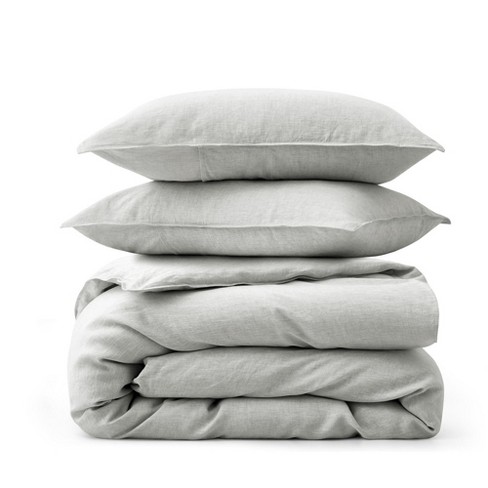 Peace Nest 100% Natural Linen Duvet Cover Set - image 1 of 4