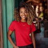Dalix Espresso Martini Embroidered Lightweight Relaxed Jersey Tee Summer Cute Food Womens - 3 of 4