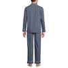 Lands' End Men's Long Sleeve Essential Pajama Set - 2 of 3