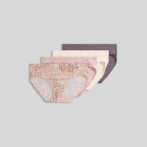 Jockey Generation™ Women's 4pk Cotton Stretch Breathable Bikini Underwear - 1 of 3