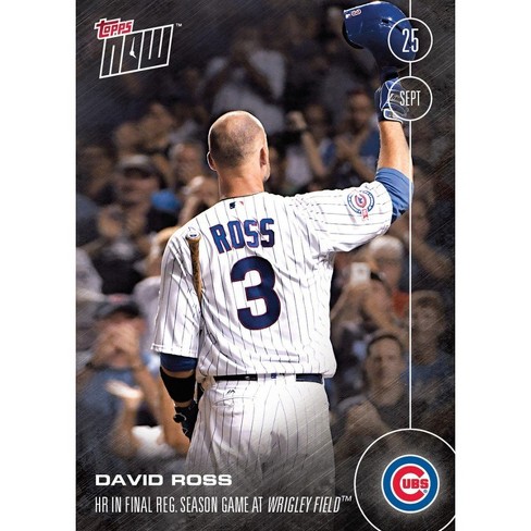 Topps Mlb Chicago Cubs David Ross #504 Topps Now Trading Card : Target