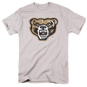 Men's Oakland University Official Distressed Primary T-Shirt - 1 of 4