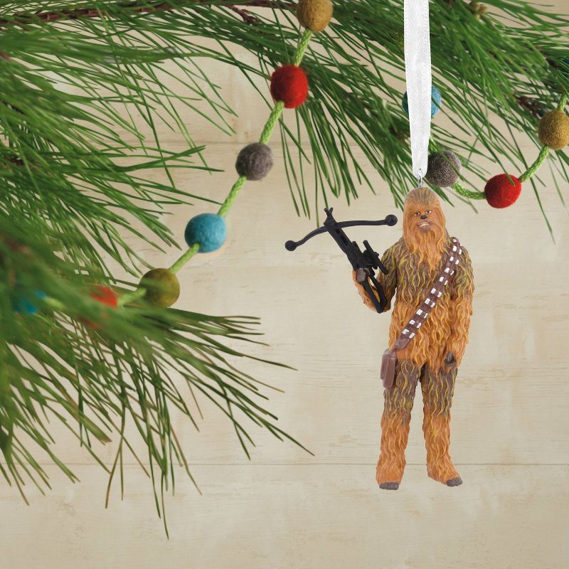 Hallmark Star Wars Chewbacca Christmas Tree Ornament, 3 of 6