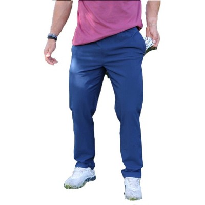 Burlebo Men's Slim Fit Performance Pants