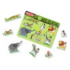 Melissa And Doug Zoo Animals Wooden Peg Sound Puzzle 8pc : Target