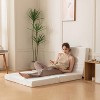 BAFODE Folding Mattress, 3 Inch CertiPUR-US Certified Memory Foam Twin XL Foldable Camping Mattress with Washable Cover, 80"¡Á38"¡Á3", White - 2 of 4