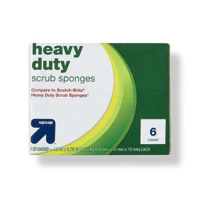 Heavy Duty Scrubbing Sponges - 6ct - up&up™