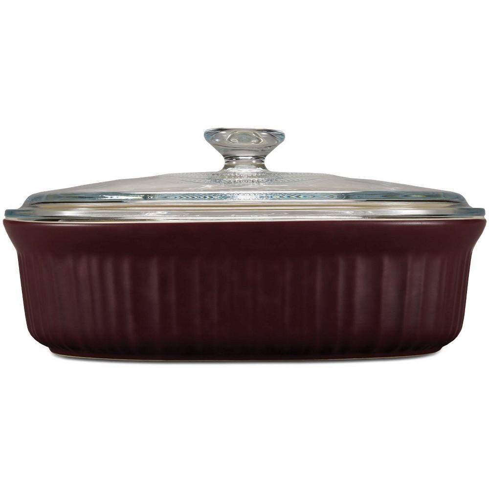 CorningWare French Colors 2.5qt Oval Ceramic Baking Dish - Cabernet