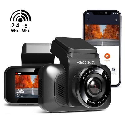 Rexing Dt2 Dual Channel 1080p Front And Rear Dash Cam : Target