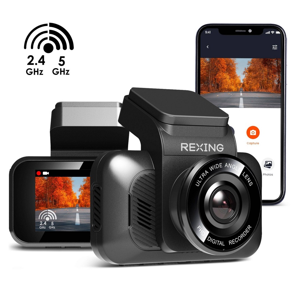 Photos - Other for Motorcycles Rexing V55 4K Modular Dash Cam 