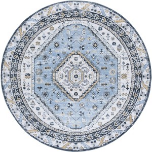 Bayside BAY118 Machine Washable Power Loomed Indoor Rugs - Safavieh - 1 of 4