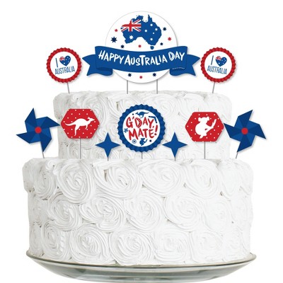 Big Dot Of Happiness Australia Day - G\'day Mate Aussie Party Cake ...