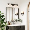 Wall-Mounted Mirror Rectangle Bathroom Vanity Mirrors Framed Mirrors Aluminum Framed Bathroom Mirror - 4 of 4