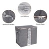 Unique Bargains Foldable Clothes Storage Bags with Reinforced Handle for Clothes Bedding Blankets - 4 of 4