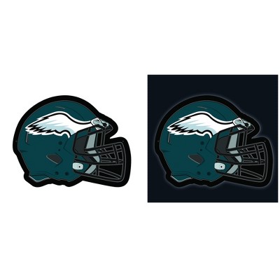 Evergreen Ultra-Thin Edgelight LED Wall Decor, Helmet, Philadelphia Eagles- 19.5 x 15 Inches Made In USA
