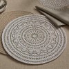 Split P Mushroom Zuri Medallion Printed Round Placemat Set of 4 - 2 of 4