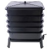 VYNXARIA 5-Layer Worm Compost Bin, 50L Worm Composter, Easy Setup Inclusive Worm Farm Kit for Recycling Food Waste - 3 of 4