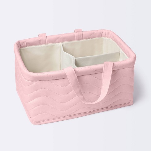 Fabric Caddy Organizer Rebrilliant Color: Pink