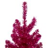 Northlight 3' Metallic Pink Tinsel Artificial Christmas Tree - Unlit - image 4 of 4