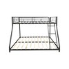 Lycvki Metal Twin over Full Bunk Bed, Noise Reduced, Squeak Free, Wooden Slat, No Box Spring Needed - 4 of 4