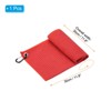 Unique Bargains Super Absorbent Waffle Pattern Tri-Fold Microfiber Golf Towels with D Clips - 2 of 4