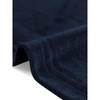 INSPIRE CHIC Women's Casual Soft Long Sleeve Button Decor V Neck Velvet Top - 4 of 4