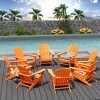 WestinTrends Dylan HDPE Outdoor Patio Adirondack Chair (Set of 8) - 2 of 4