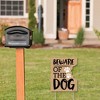 Big Dot of Happiness Beware of Dog - Outdoor Lawn Sign - Dog on Premises Yard Sign - 1 Piece - 2 of 4