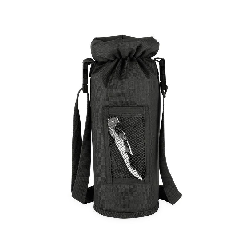 Black Grab & Go Insulated Bottle Carrier by True, 1 of 2
