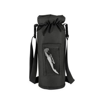 Black Grab & Go Insulated Bottle Carrier by True