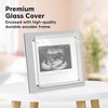 KeaBabies Solo Baby Sonogram Picture Frame, Modern Ultrasound Picture Frames, Pregnancy Announcements Sonogram Frame - image 3 of 4