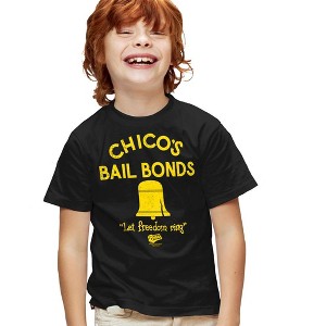 Boys' Short Sleeve Bad News Bears Chicos Bail Bonds T-Shirt - 1 of 4