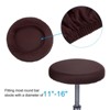 Unique Bargains Round Bar Stool Elastic Waterproof Chair Seat Cover - 3 of 4