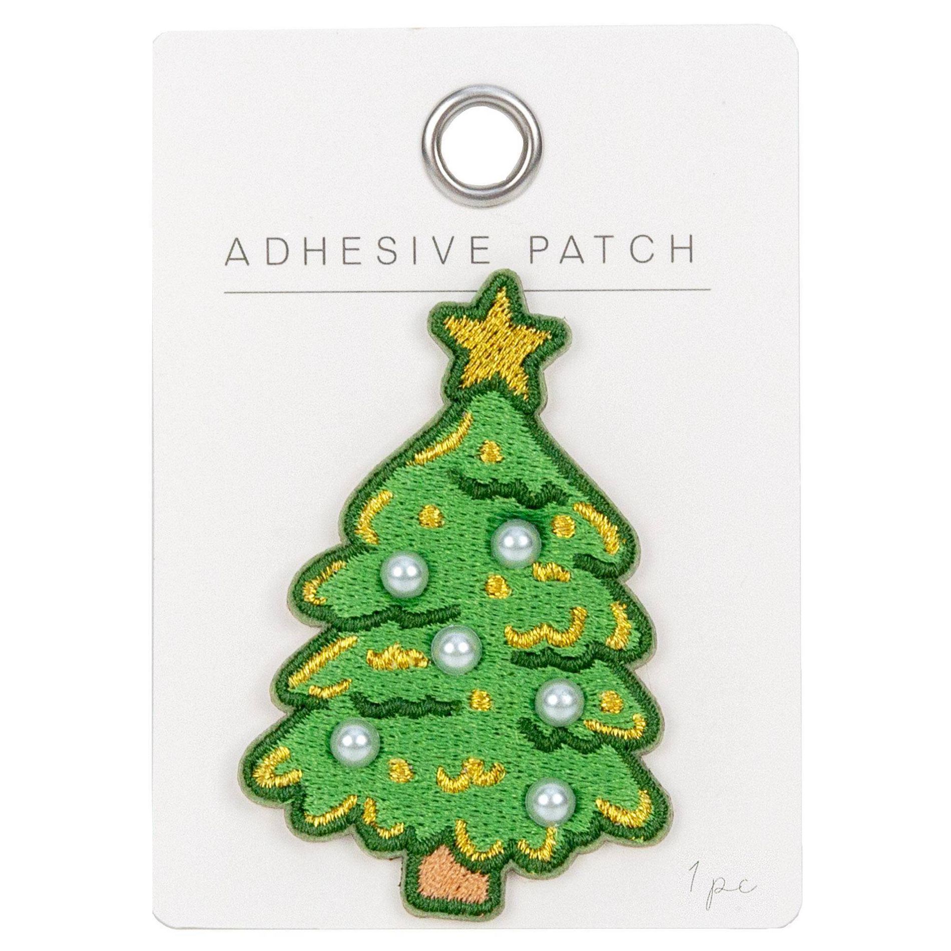 Horizon Group Personalization Adhesive Patch Icon Christmas Tree